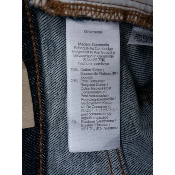 Madewell Jeans Womens 33x32 (Tag 31) The Perfect Vintage Flare Stretch Denim NEW - Picture 5 of 16